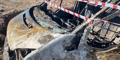 Alanya’da mutfak tüpü yüklü kamyonet alev alev yandı