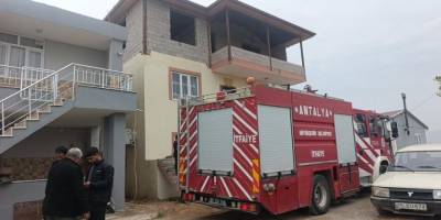 Manavgat’ta soba yangını: 5 yaşındaki çocuk kurtarıldı