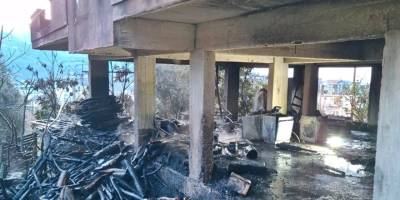 Alanya’da sabah yangını: Odunluk alev aldı