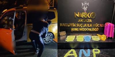 Antalya’da 15 Bin Uyuşturucu Hap Ele Geçirildi: 2 Tutuklama