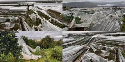 Finike’de Hortum Felaketi: Seralar Yerle Bir Oldu