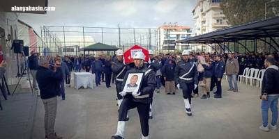 Gazipaşa’da Acı Kayıp: Polis Memuru Ali Kızıldağ Son Yolculuğuna Uğurlandı