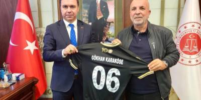 Alanyaspor Başkan ve yönetiminden Ankara Cumhuriyet Başsavcısına ziyaret
