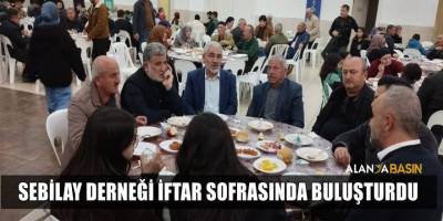 Sebilay Derneği Yüzlerce kişiyi İftar Sofrasında Buluşturdu