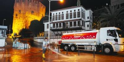 Alanya’da Bayram Öncesi Temizlik Seferberliği