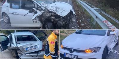 Manavgat’ta yağmur kazası: 2 yaralı