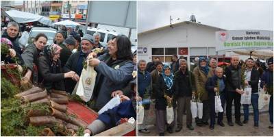 Korkuteli’nde 1000 Fidan Vatandaşla Buluştu