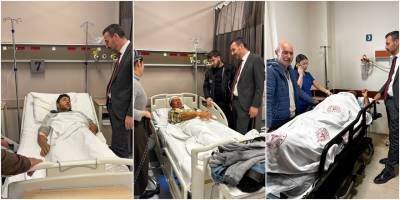 Manavgat’ta Kazada Yaralanan Personele Ziyaret