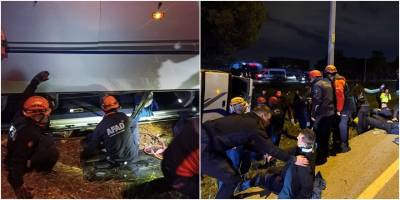 Antalya’da Servis Devrildi: 16 Yaralı