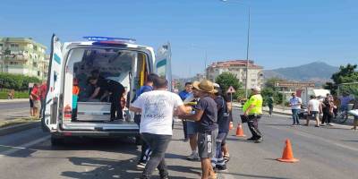 Gazipaşa'da Trafik Kazası: 10 Yaşındaki Çocuk Yaralandı