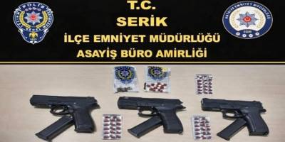 Serik’te silahlı dehşet: 7 kişi tutuklandı