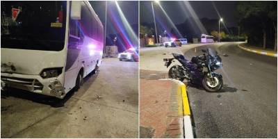 Serik’te feci kaza: Virajı alamayan motosikletli ağır yaralandı