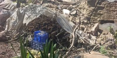 Antalya’da korkutan çökme! 2 katlı ev yerle bir