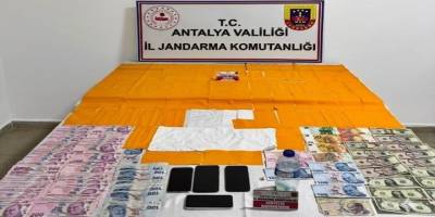 Alanya’da dev operasyon: 75 bin doz uyuşturucu