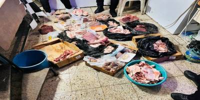 Serik’te kasapta skandal: 55 kilo bozuk et