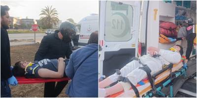 Manavgat’ta korkunç kaza: 20 metre savruldular