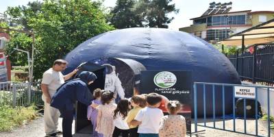 Kepez’de minikler uzayla tanışıyor
