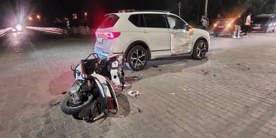 Gazipaşa’da gece yarısı korkutan motosiklet kazası