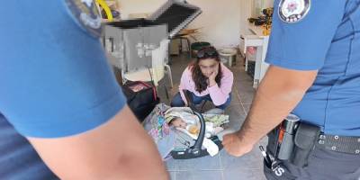 Manavgat’ta Garajda Şaşırtan Anne ve Bebek Olayı