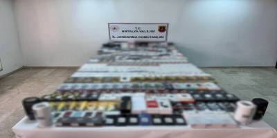 Döşemealtı’nda 3,2 Milyonluk Kaçak Ürün Baskını