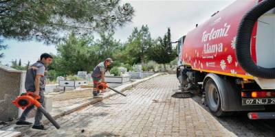 Alanya Bayrama Hazır: Ekipler 7/24 Görevde