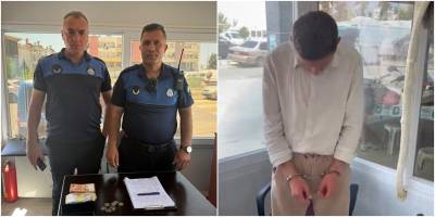 Serik’te pazarda sahte döviz operasyonu