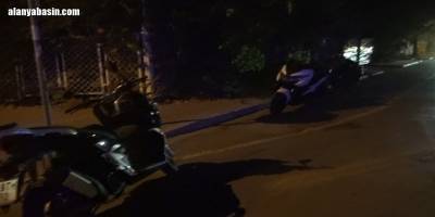Manavgat’ta Motosiklet Kazası