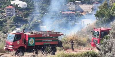 Alanya’da zirai alanda yangın: 1 dönüm zarar gördü