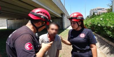 “Gider borusuna düştüler” ihbarı ekipleri alarma geçirdi