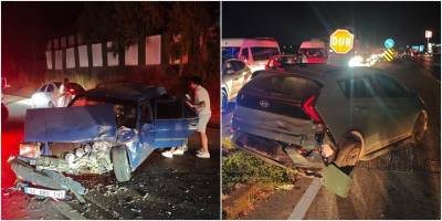 Manavgat’ta Zincirleme Kaza: 1 Sürücü Yaralandı