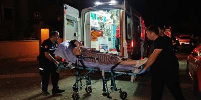 Manavgat'ta Mazgala Sıkışan Kadını İtfaiye Kurtardı