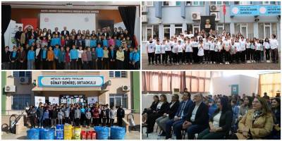 Alanya'da 3 Bin Öğrenciye Çevre Bilinci Aşılandı