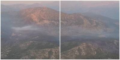 Antalya'daki Orman Yangını Sabaha Karşı Kontrol Altına Alındı