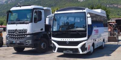 Kemer Belediyesi araç filosuna yeni kamyon kattı