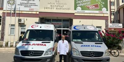 Manavgat’ta evde sağlık hizmetlerine 2 yeni ambulans