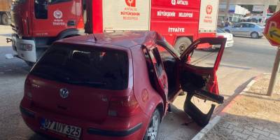 Aksu’da otomobil ile tır çarpıştı: 1 kişi yaralı