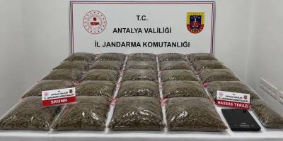 Antalya’da uyuşturucu operasyonu: 13 şüpheli yakalandı