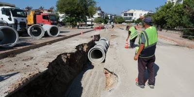Antalya’da yağmur suyu altyapısına 210 milyon TL yatırım