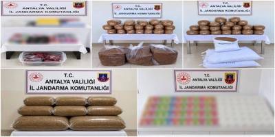 Antalya’da Kaçak Tütüne Büyük Darbe: 408 Kilo Tütün Ele Geçti!