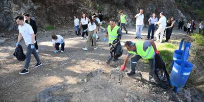 Kemer’in Eşsiz Seyir Noktası Çalış Tepesi’nde Çevre Hareketi