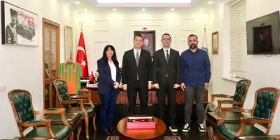 Yeni Sendika Antalya Yönetiminden Kaymakam Öztürk’e Ziyaret