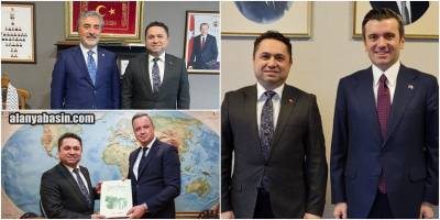 Rektör Türkdoğan’dan Başkentte Önemli Ziyaretler