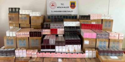 Alanya'da Kaçak Parfüm Operasyonu! Değeri tam 4 Milyon Lira